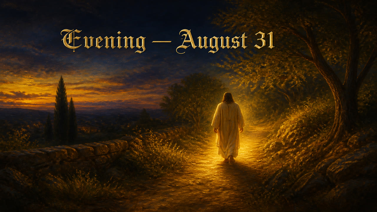 Evening – August 31 | Spurgeon Devotional